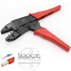 Πρέσα Ακροδεκτών Καστάνια για Μύτες Μονές 10-35mm² 915-63